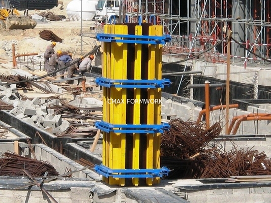 Molde ajustável do feixe da madeira H20 para a coluna do concreto do retângulo