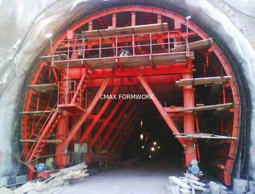 Sistema do molde do túnel/trole permanentes forro do túnel