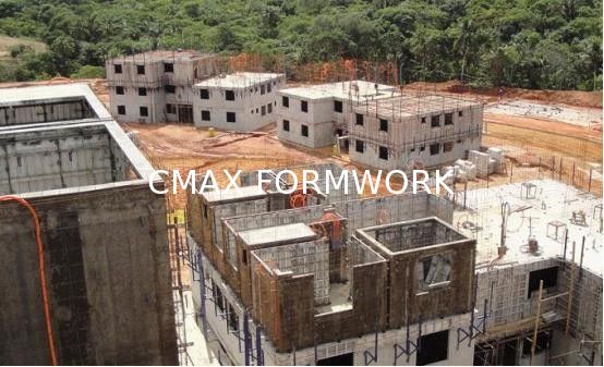 Sistema do molde do metal/molde de abrigo monolítico para a casa concreta