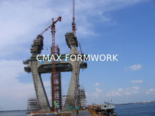 Cofre forte, molde de escalada ACS100 do auto independente do guindaste com toda ao redor plataformas